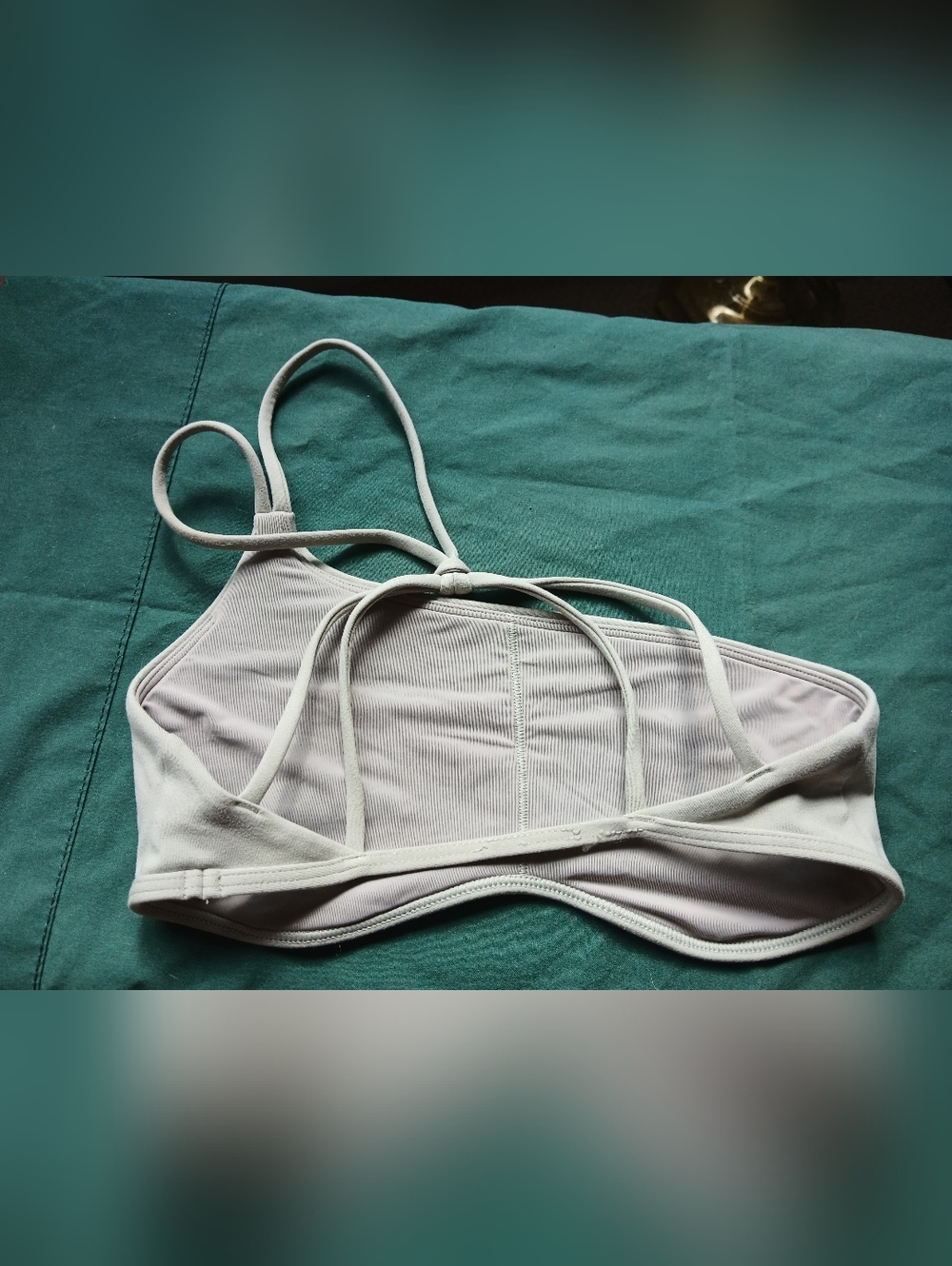 Whitefox Asymmetric Sage Sports Bra - Picture 3 of 4